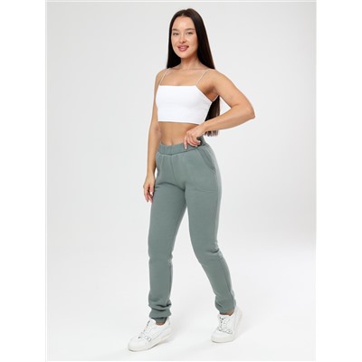 Плей - брюки утепленные темный ментол