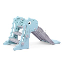 Горка детская "Динозаврик" (цвет бирюзовый)