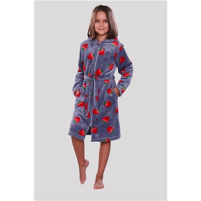 Пушинка - халат клубнички