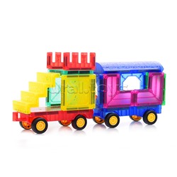 Конструктор магнитный "Строитель" (72 дет.) в коробке