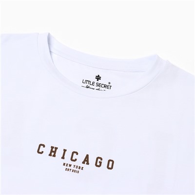 Футболка женская Little Secret, белая, размер ONE SIZE (42-46)