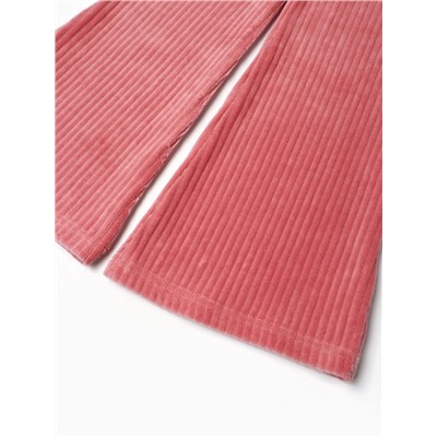 Брюки детские вельветовые KAFTAN, размер 38 (146-152 см), розовые