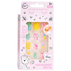 Накладные ногти "Единорог" в коробке