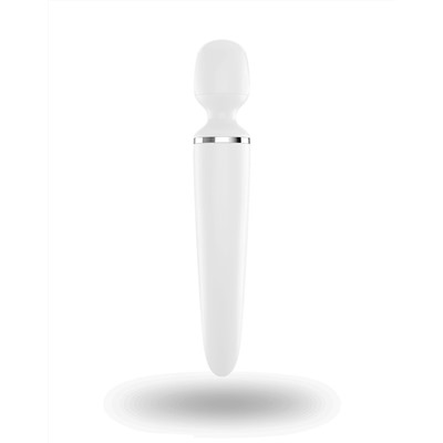 Белый вибратор Satisfyer Wand-er Woman