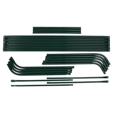 Мини-теплица, 2.5×1.4×1.15 м, стальной каркас d=16 мм, спанбонд 60 г/м²