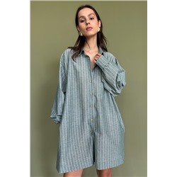 Комбинезон  MIX091/03/Зеленый, белый