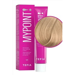 TEFIA Mypoint 10.37 Перманентная крем-краска для волос / Экстра светлый блондин золотисто-фиолетовый, 60 мл KRISTALLER, 1136678