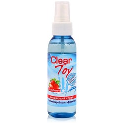 Очищающий спрей для игрушек Clear Toy Strawberry - 100 мл.