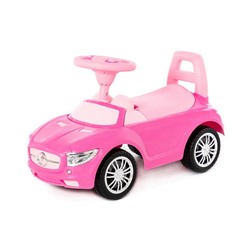 Полесье Каталка-автомобиль "SuperCar" №1 со звуковым сигналом (розовая)