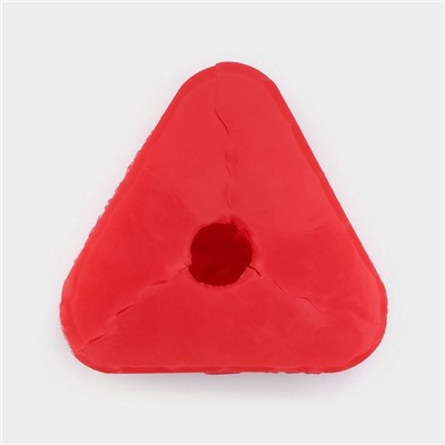 Молд для заливки шоколада Выдумщики «Тройник пуансетии», 4.3×4.2×3.5 см, силикон, красный