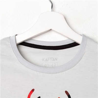 Футболка женская KAFTAN Family look, размер 40-42