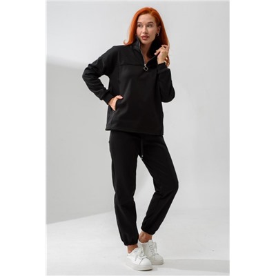 7487W костюм женский (Черный)