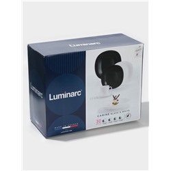 Сервиз столовый Luminarc Carine White&Black, 30 предметов, стеклокерамика, белый, чёрный