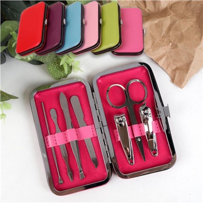 Маникюрный набор 7 предметов / YD-07 /уп 240/