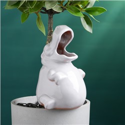 Автополив для комнатных растений «Бегемот», 200 мл, h=14 см, керамика