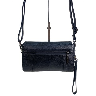 Женская сумка из натуральной кожи, цвет черный