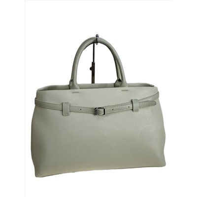 Женская сумка из искусственной кожи, цвет светло зеленый