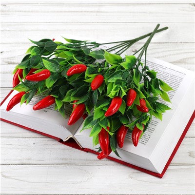 Цветок искусственный Ягода 33 см / 60-3 /уп 120/400/800/