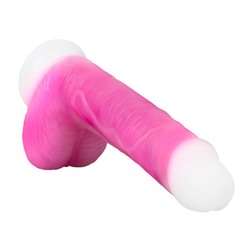 Розовый ротатор-реалистик Roxy 8 Inch Gyrating Dildo - 21,6 см.