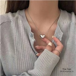Цепочки с подвесками большое сердце