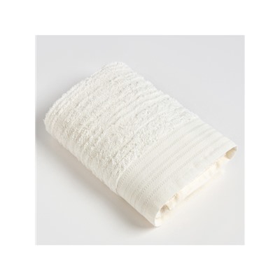 Полотенце махровое LoveLife «Идеал» 50×90 см, 100% хлопок, 450 г/м², белое