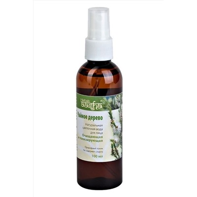 Aasha Herbals Натуральная цветочная вода / Чайное дерево, 100 мл KRISTALLER, 1109060