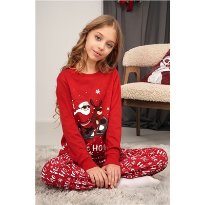 Детская новогодняя пижама Happyfox