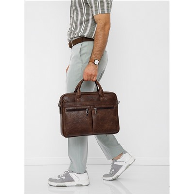 Портфель 1795-01 coffee Jeep