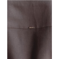 Платье-рубашка с кулиской на талии из плотного лиоцелла