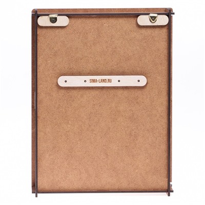 Ключница настенная - шкатулка «Правила дома», 26×20 см