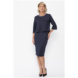 Костюм Леди люкс (синий) К14047-10М