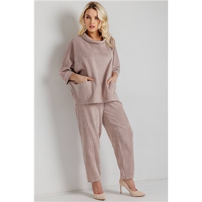 Брюки женские  207/04/Пудровый