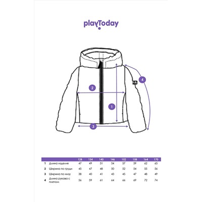Куртка PLAYTODAY, 1088695