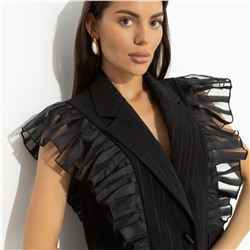 Жилет прямого кроя, Это восторг (black)