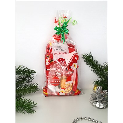 Подарочный набор Новогодний № 28 /25339-1/ Носки + магнитик ЛОШАДЬ /