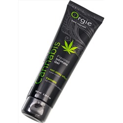 Интимный гель на водной основе Orgie Lube Tube Cannabis - 100 мл.