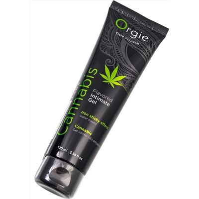 Интимный гель на водной основе Orgie Lube Tube Cannabis - 100 мл.