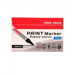 Маркер-краска ЧЕРНЫЙ (МП-3085), 2-4 мм, нитро-основа