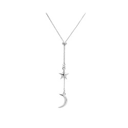 Колье из серебра без вставки, ТФК-39