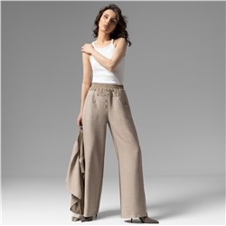 Брюки с имитацией многослойности, Раскованный шик