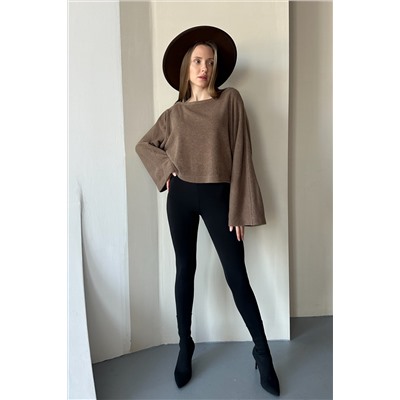 Свитер  WOOL041/04/Коричневый