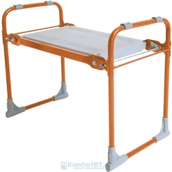 Скамейка садовая с мягким сиденьем складная.