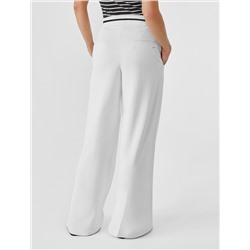 Брюки из эластичного футера двухнитки