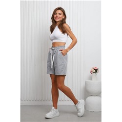 22285 Шорты женские (Серый меланж)