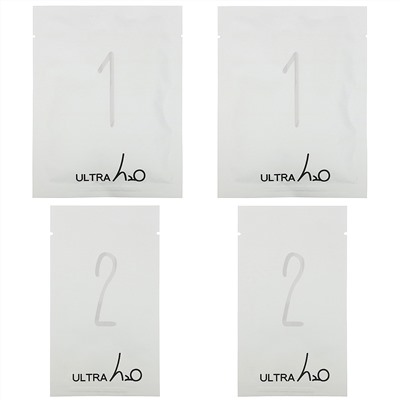 Let Me Skin, Ultra H20 Modeling Mask, Pink, 2 Set