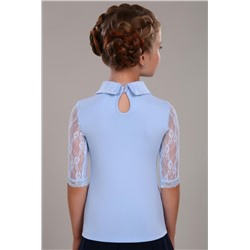 Блузка для девочки Шарлиз Арт. 13237 (Светло-голубой)