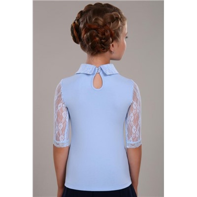 Блузка для девочки Шарлиз Арт. 13237 (Светло-голубой)