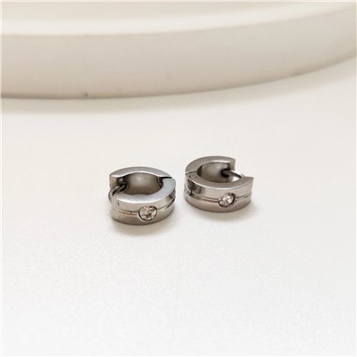 Серьги из стали