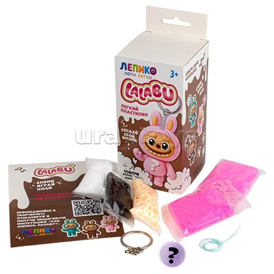 Игрушка для детей старше трех лет легкий пластилин "Лепи Легко" набор Lalabu