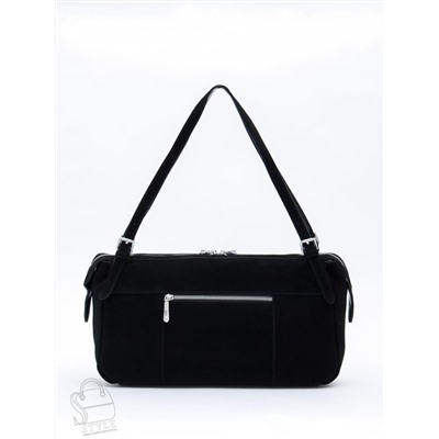 Сумка женская кожаная 91187MSS black Velina Fabbiano-Safenta